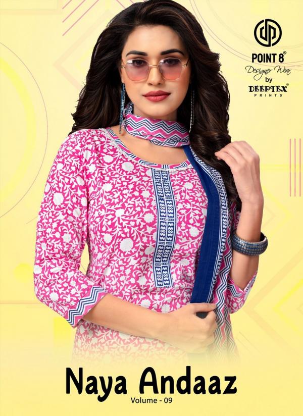 Deeptex Naya Andaaz Vol-9 – Kurti Pant With Dupatta